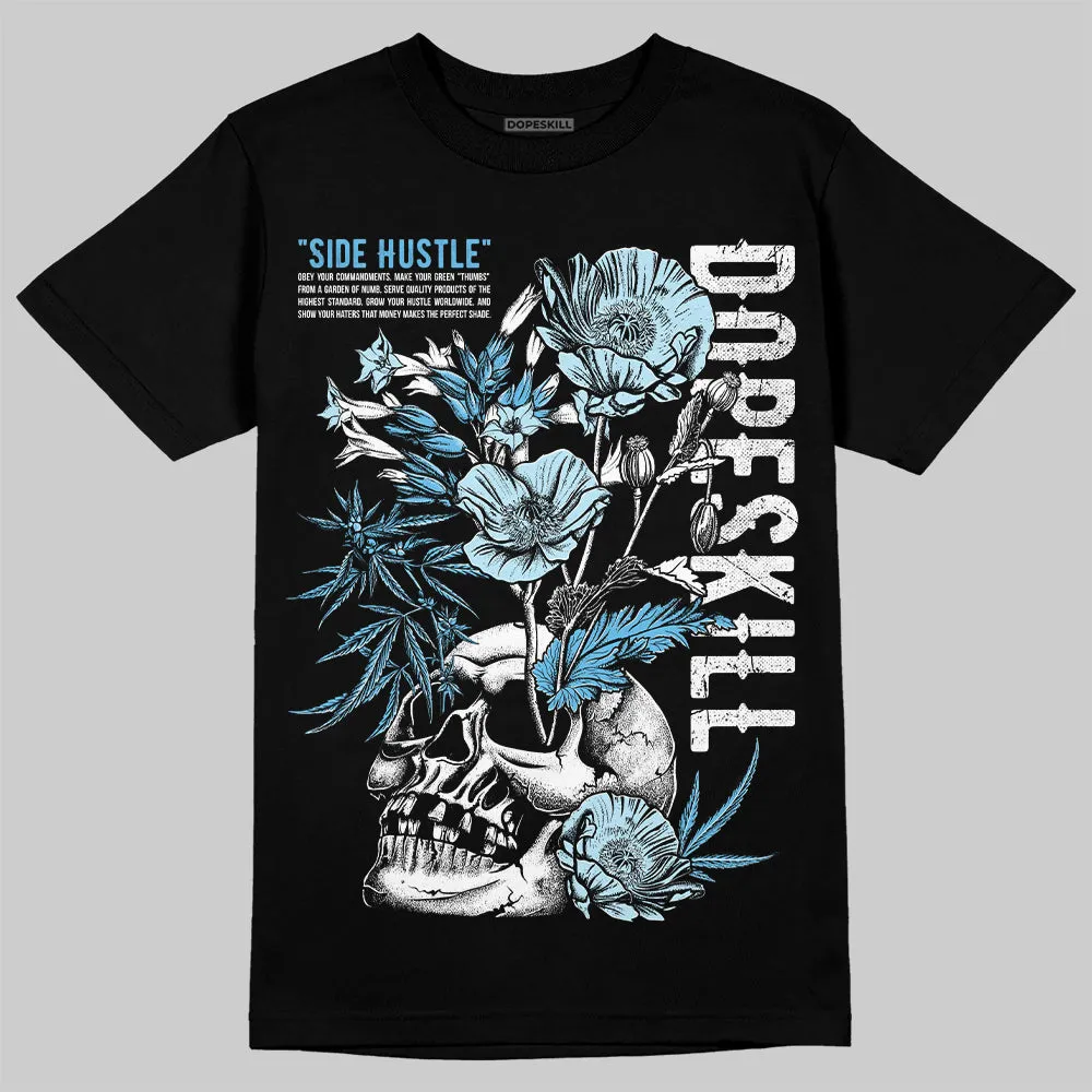 Legend Blue 11s DopeSkill T-Shirt Side Hustle Graphic sold by DopeSkill product image thumbnail 2