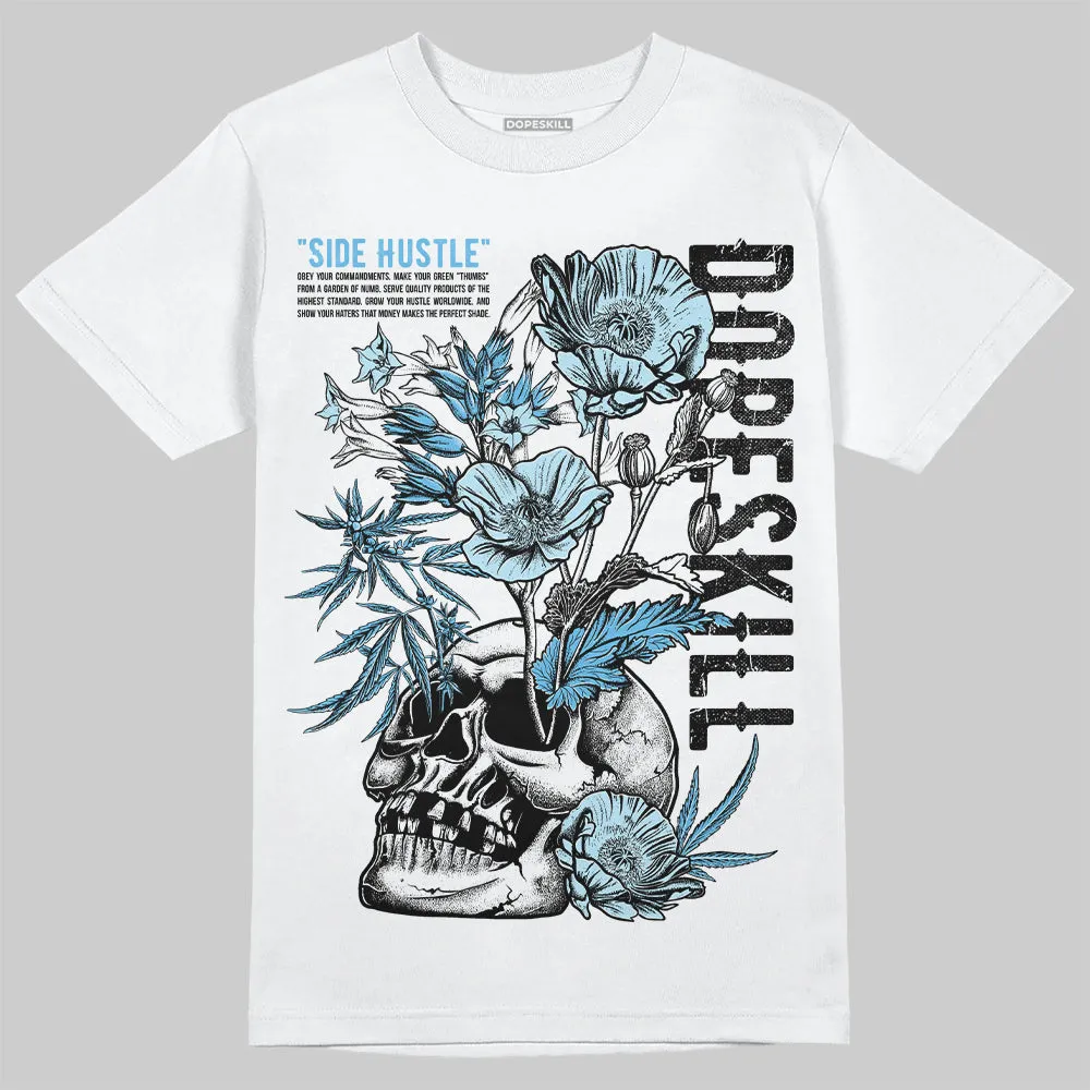 Legend Blue 11s DopeSkill T-Shirt Side Hustle Graphic sold by DopeSkill