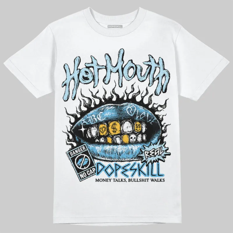 Legend Blue 11s DopeSkill T-Shirt Hot Mouth Graphic sold by DopeSkill
