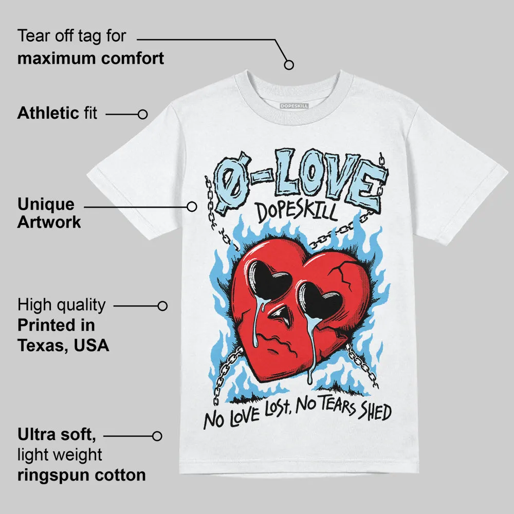 Legend Blue 11s DopeSkill T-Shirt Crying Heart Graphic sold by DopeSkill product image thumbnail 3