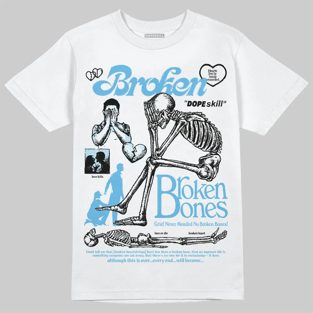 Legend Blue 11s DopeSkill T-Shirt Broken Bones Graphic sold by DopeSkill