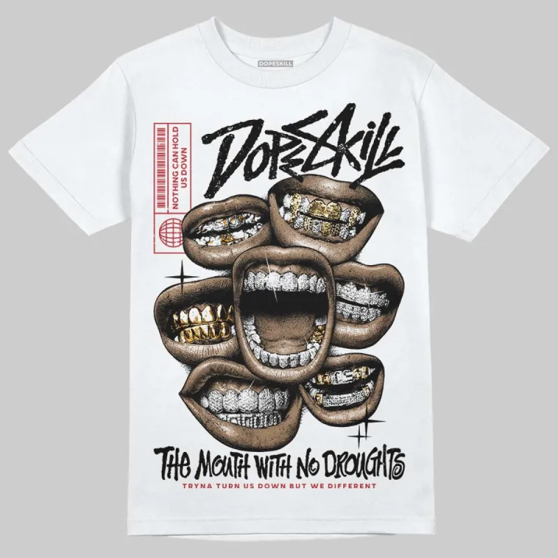 Black Toe 14s DopeSkill T-Shirt The Mouth With No Droughts Graphic sold by DopeSkill