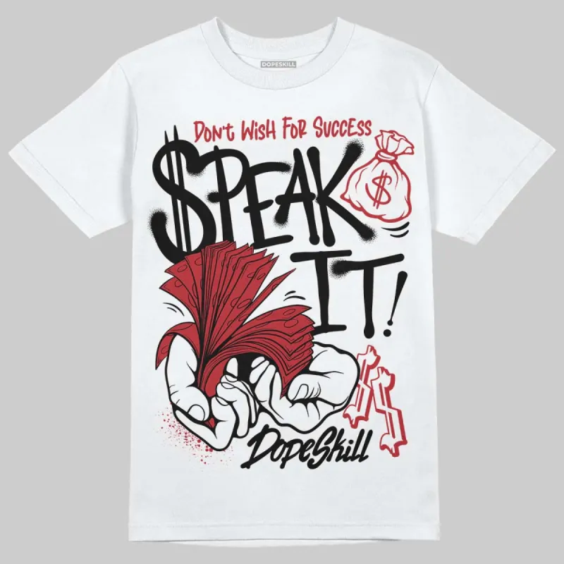 Black Toe 14s DopeSkill T-Shirt Speak It Graphic sold by DopeSkill