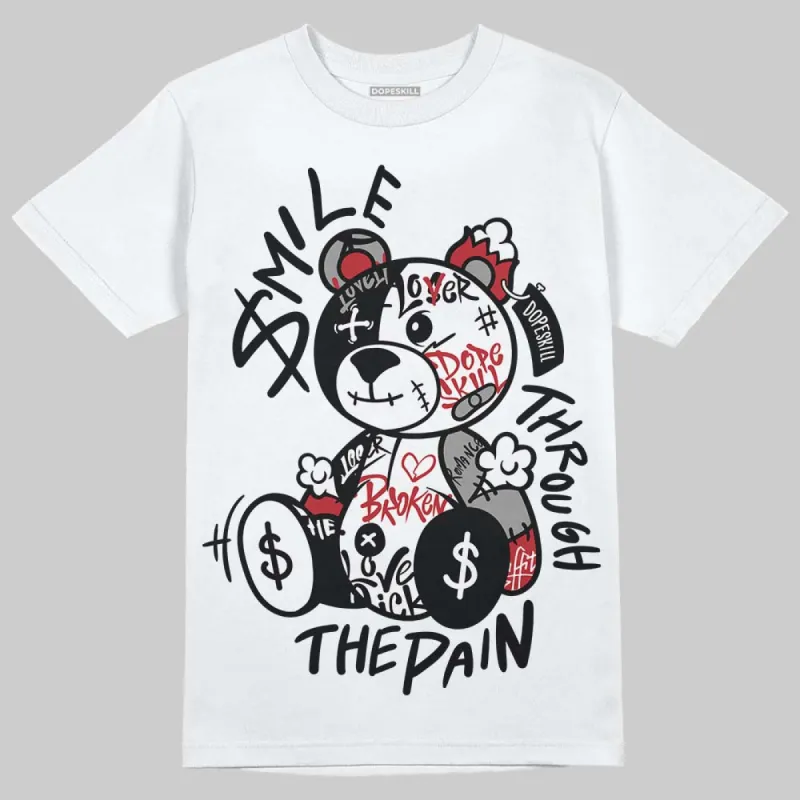 Black Toe 14s DopeSkill T-Shirt Smile Through The Pain Graphic sold by DopeSkill
