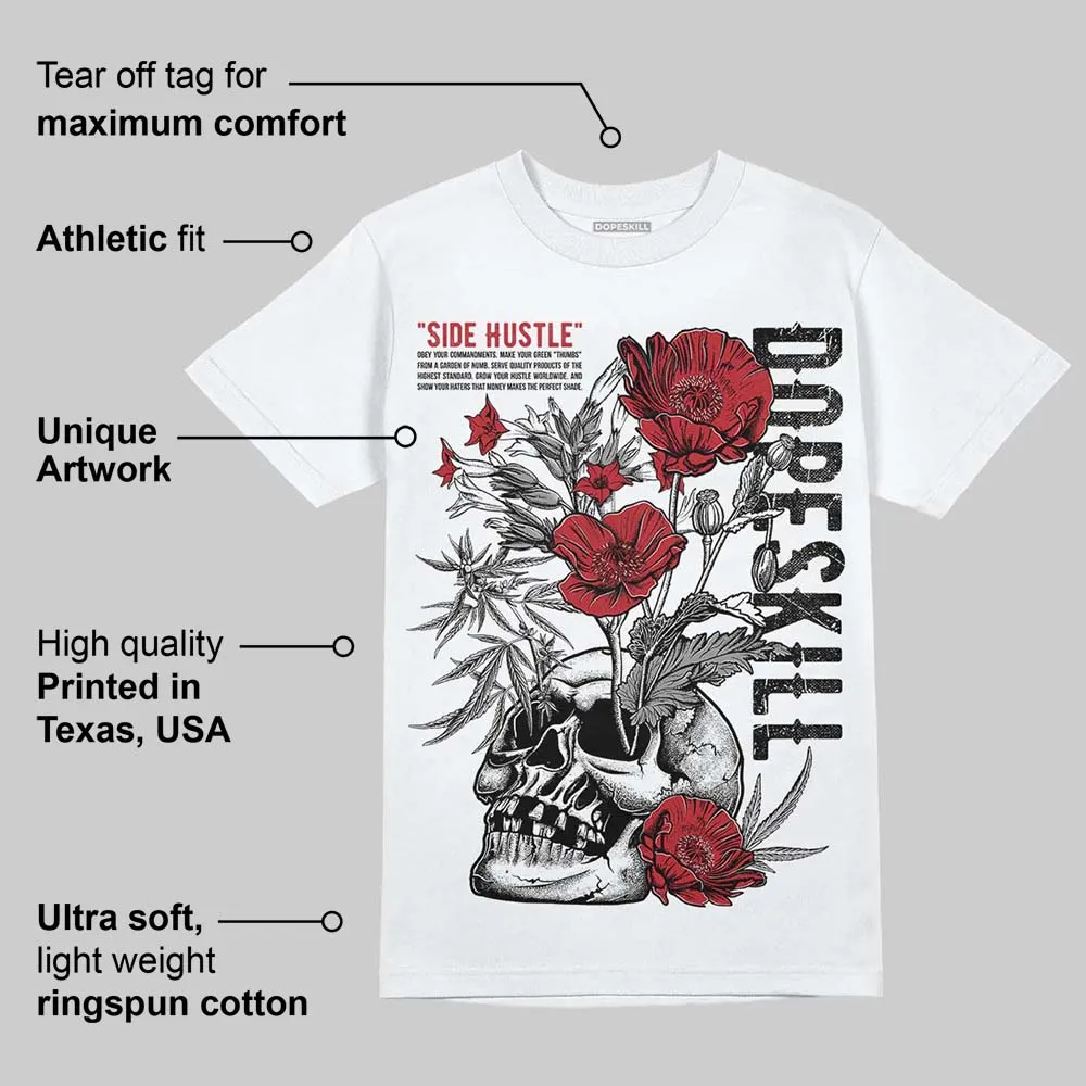 Black Toe 14s DopeSkill T-Shirt Side Hustle Graphic sold by DopeSkill product image thumbnail 3