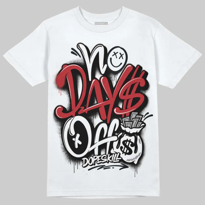 Black Toe 14s DopeSkill T-Shirt No Days Off Graphic sold by DopeSkill