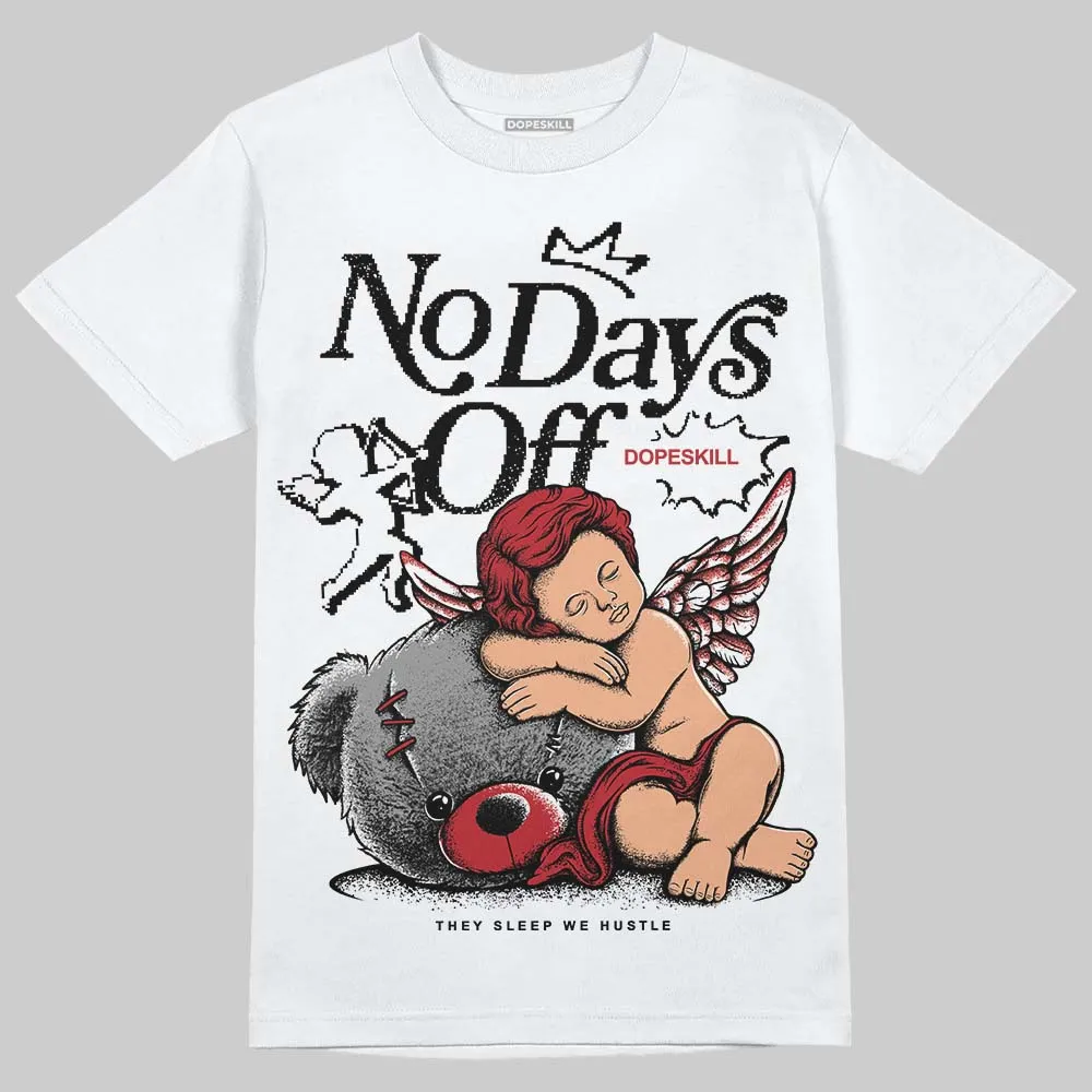 Black Toe 14s DopeSkill T-Shirt New No Days Off Graphic sold by DopeSkill