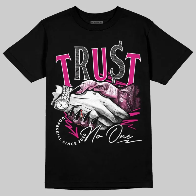 Rick RO Pink Leather Sneakers DopeSkill T-Shirt Trust No One Graphic sold by DopeSkill