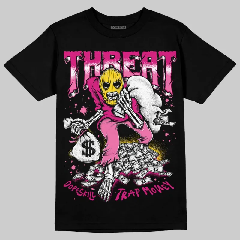 Rick RO Pink Leather Sneakers DopeSkill T-Shirt Threat Graphic sold by DopeSkill
