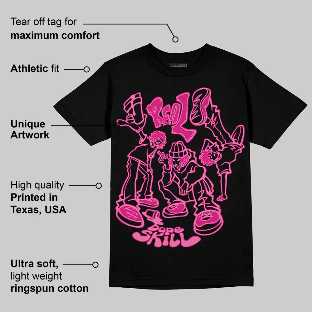 Rick RO Pink Leather Sneakers DopeSkill T-Shirt Real Y2K Players Graphic sold by DopeSkill product image thumbnail 3