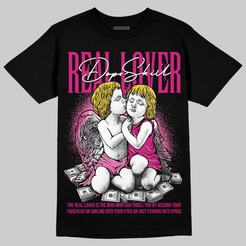 Rick RO Pink Leather Sneakers DopeSkill T-Shirt Real Lover Graphic sold by DopeSkill