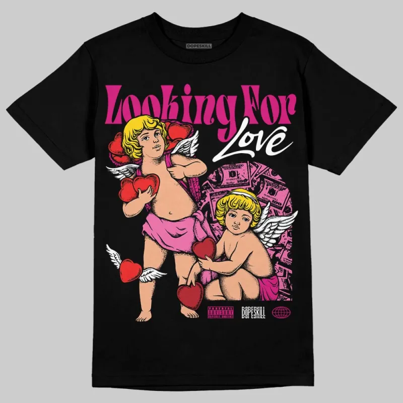 Rick RO Pink Leather Sneakers DopeSkill T-Shirt Looking For Love Graphic sold by DopeSkill