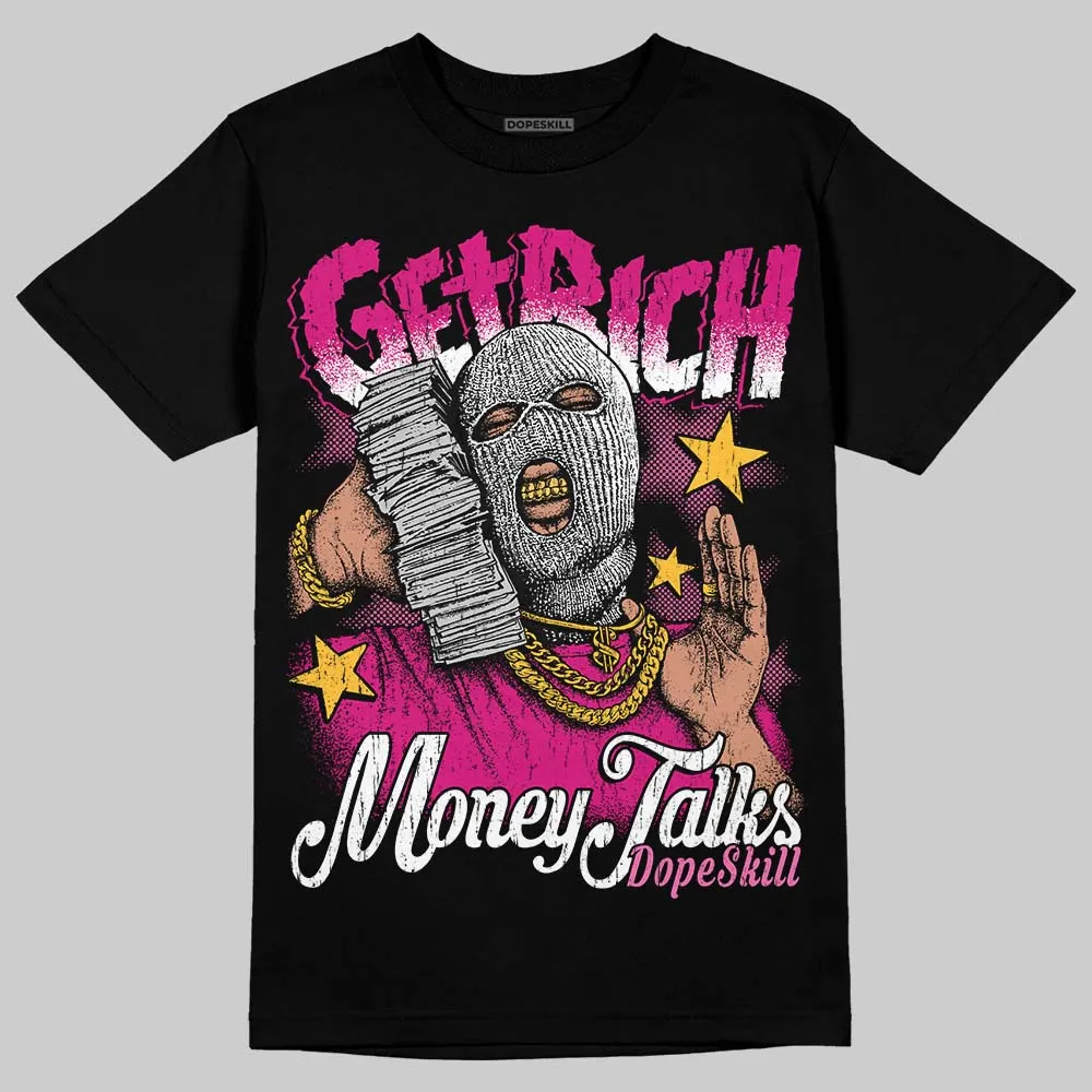 Rick RO Pink Leather Sneakers DopeSkill T-Shirt Get Rich Graphic sold by DopeSkill