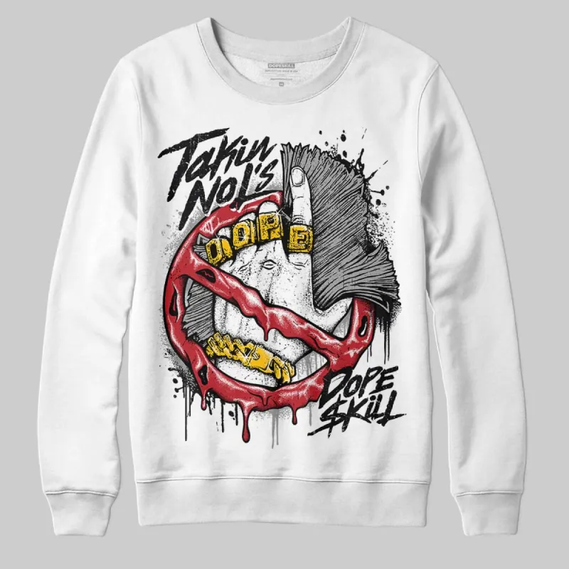 Black Toe 14s DopeSkill Sweatshirt Takin No L's Graphic sold by DopeSkill