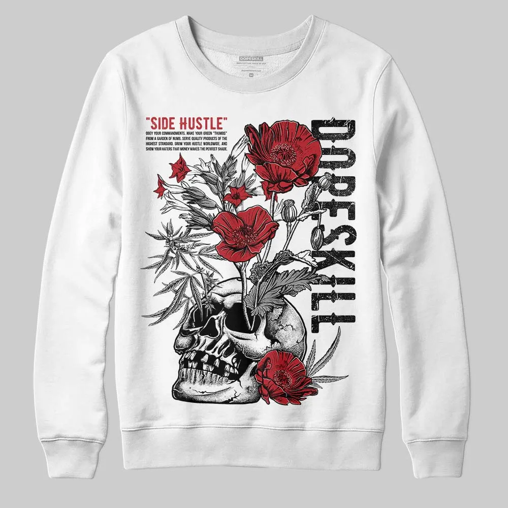 Black Toe 14s DopeSkill Sweatshirt Side Hustle Graphic sold by DopeSkill
