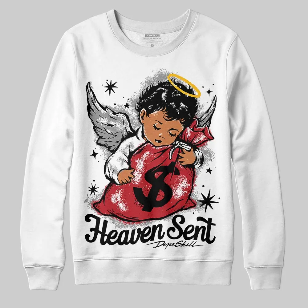 Black Toe 14s DopeSkill Sweatshirt Heaven Sent Graphic sold by DopeSkill