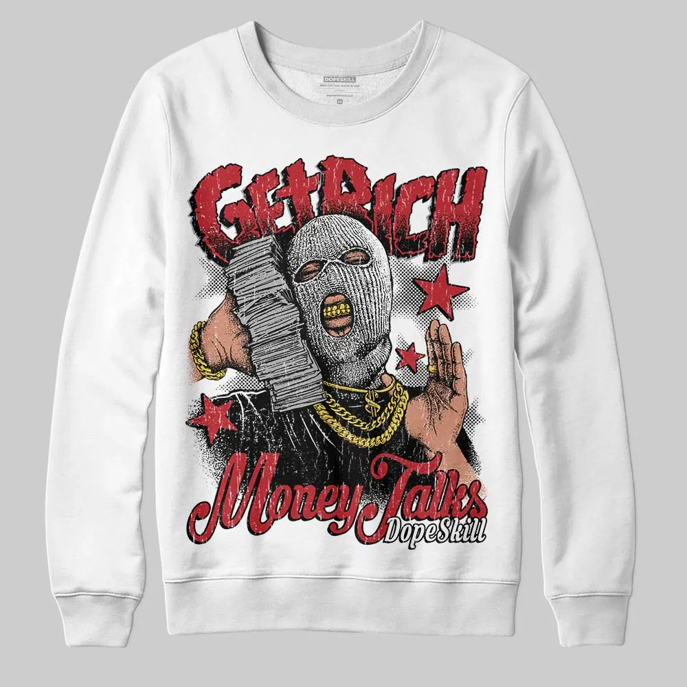 Black Toe 14s DopeSkill Sweatshirt Get Rich Graphic sold by DopeSkill