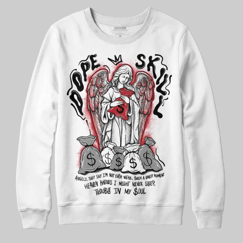 Black Toe 14s DopeSkill Sweatshirt Angels Graphic sold by DopeSkill