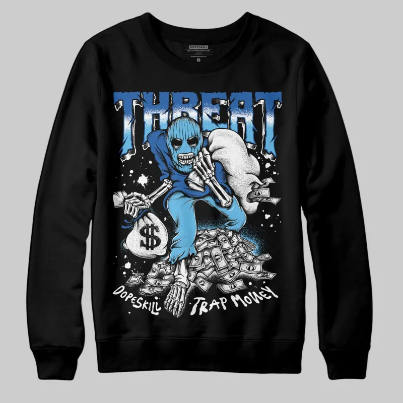 Blueberry 12s DopeSkill Sweatshirt Threat Graphic sold by DopeSkill