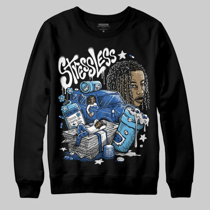 Blueberry 12s DopeSkill Sweatshirt Stressless Graphic sold by DopeSkill