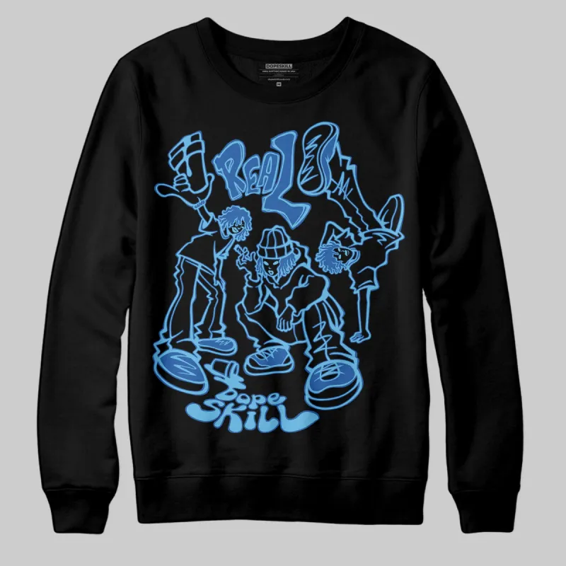 Blueberry 12s DopeSkill Sweatshirt Real Y2K Players Graphic sold by DopeSkill