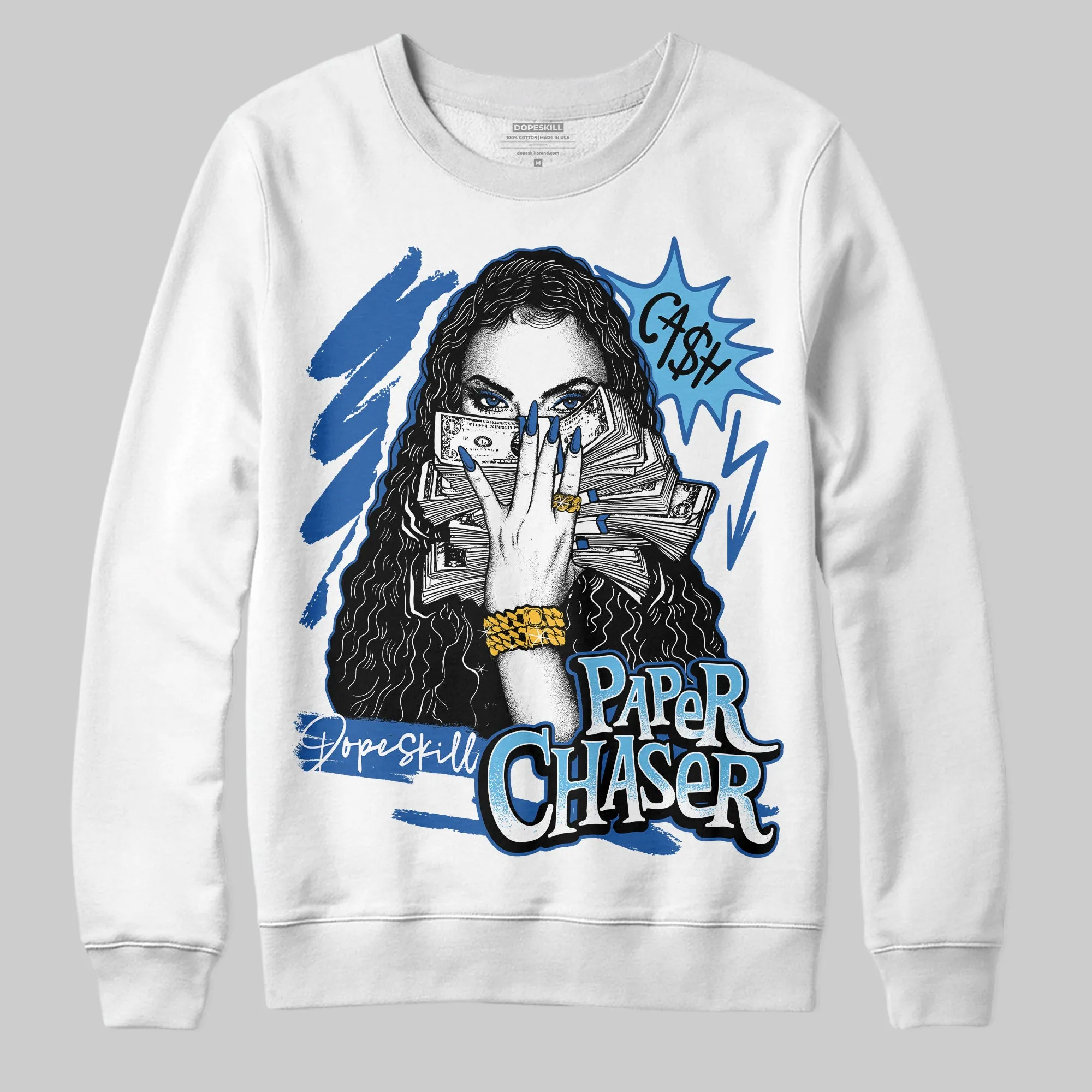 Blueberry 12s DopeSkill Sweatshirt NPC Graphic sold by DopeSkill product image thumbnail 2