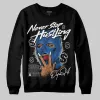 Blueberry 12s DopeSkill Sweatshirt Never Stop Hustling Graphic sold by DopeSkill