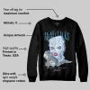 Blueberry 12s DopeSkill Sweatshirt Money Talks Graphic sold by DopeSkill