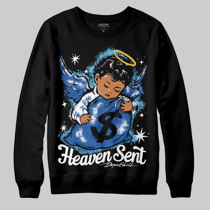 Blueberry 12s DopeSkill Sweatshirt Heaven Sent Graphic sold by DopeSkill