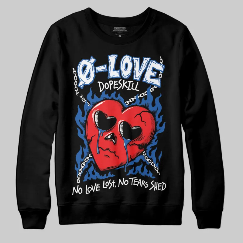 Blueberry 12s DopeSkill Sweatshirt Crying Heart Graphic sold by DopeSkill
