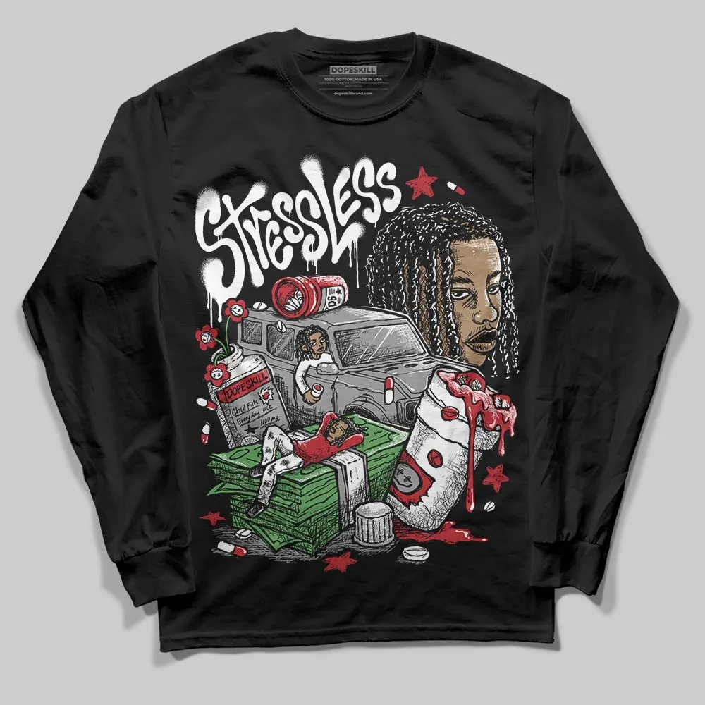 Black Toe 14s DopeSkill Long Sleeve T-Shirt Stressless Graphic sold by DopeSkill product image thumbnail 2