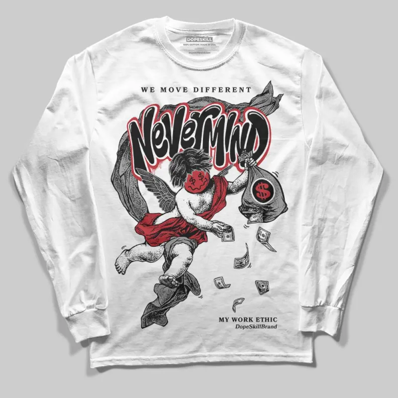 Black Toe 14s DopeSkill Long Sleeve T-Shirt Nevermind Graphic sold by DopeSkill