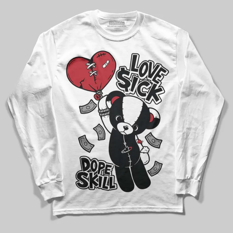Black Toe 14s DopeSkill Long Sleeve T-Shirt Love Sick Graphic sold by DopeSkill