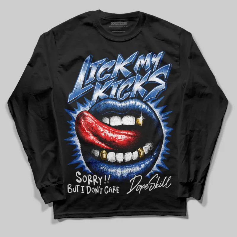 Blueberry 12s DopeSkill Long Sleeve Lick My Kicks Graphic sold by DopeSkill