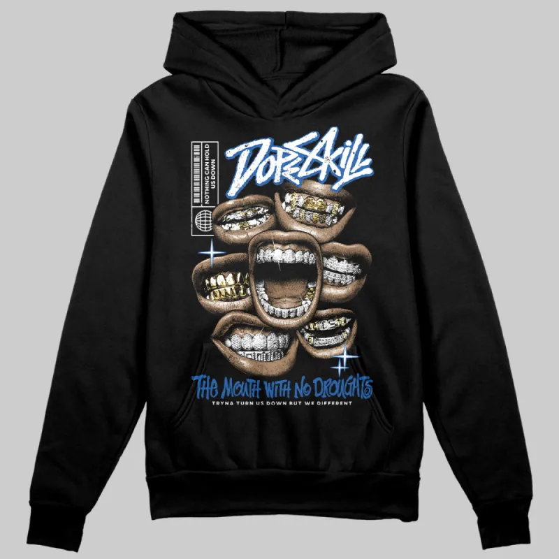 Blueberry 12s DopeSkill Hoodie Sweatshirt The Mouth With No Droughts Graphic sold by DopeSkill