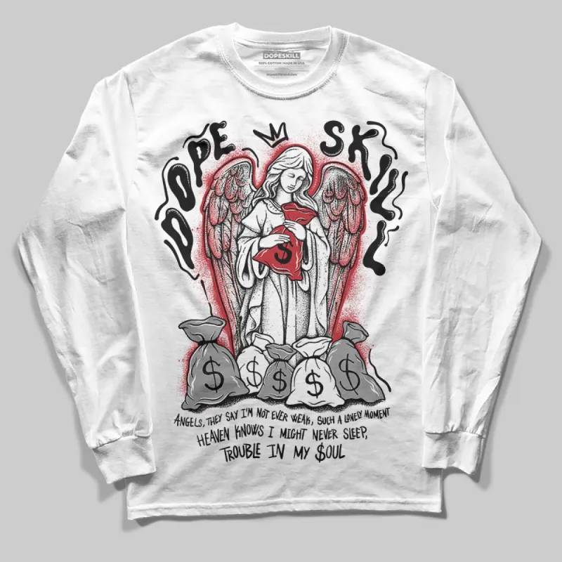 Black Toe 14s DopeSkill Long Sleeve T-Shirt Angels Graphic sold by DopeSkill