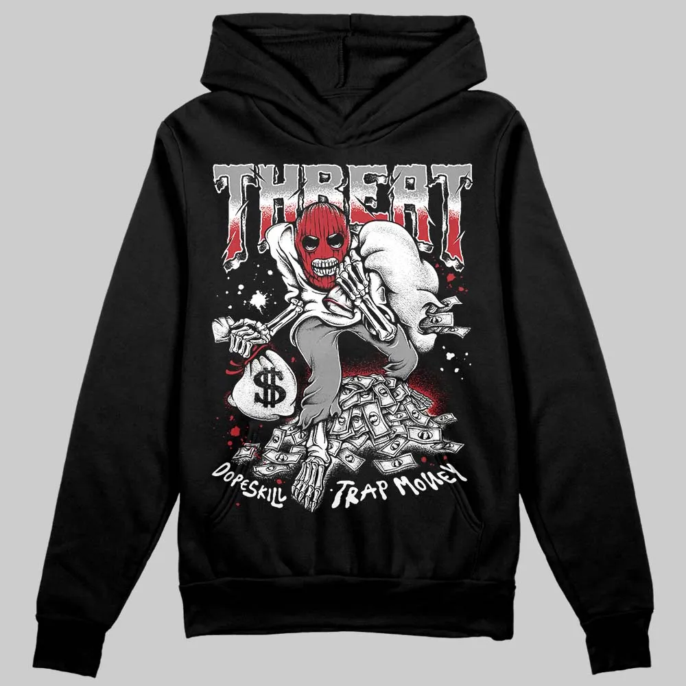 Black Toe 14s DopeSkill Hoodie Sweatshirt Threat Graphic sold by DopeSkill product image thumbnail 2
