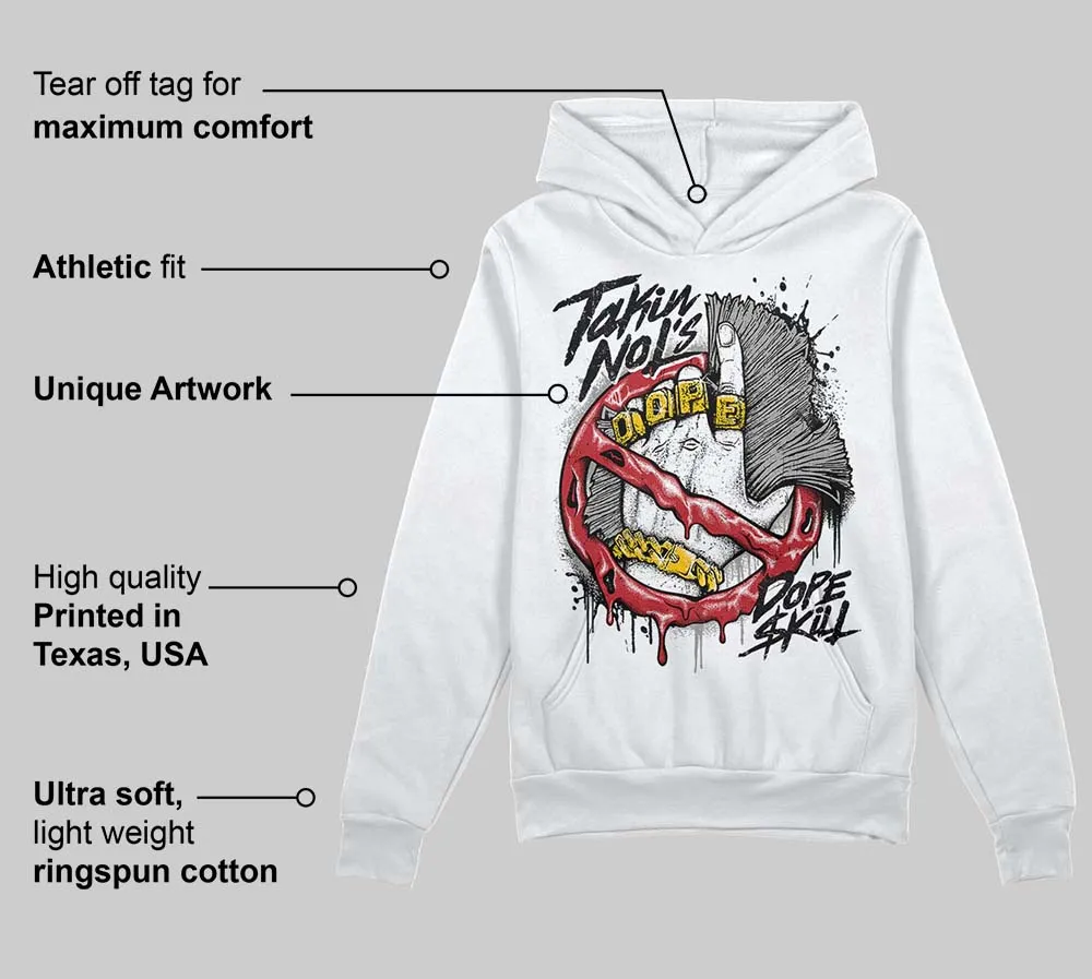 Black Toe 14s DopeSkill Hoodie Sweatshirt Takin No L's Graphic sold by DopeSkill product image thumbnail 3