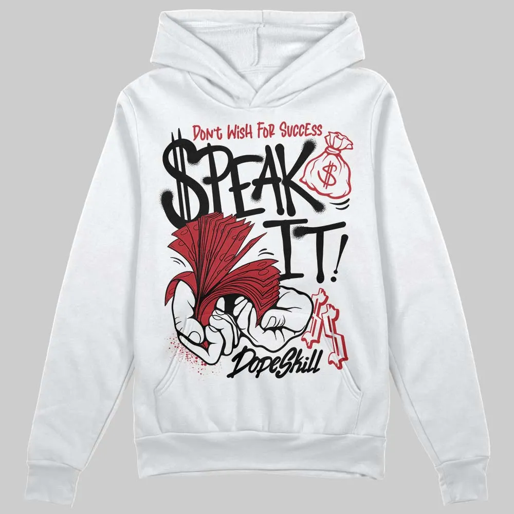 Black Toe 14s DopeSkill Hoodie Sweatshirt Speak It Graphic sold by DopeSkill