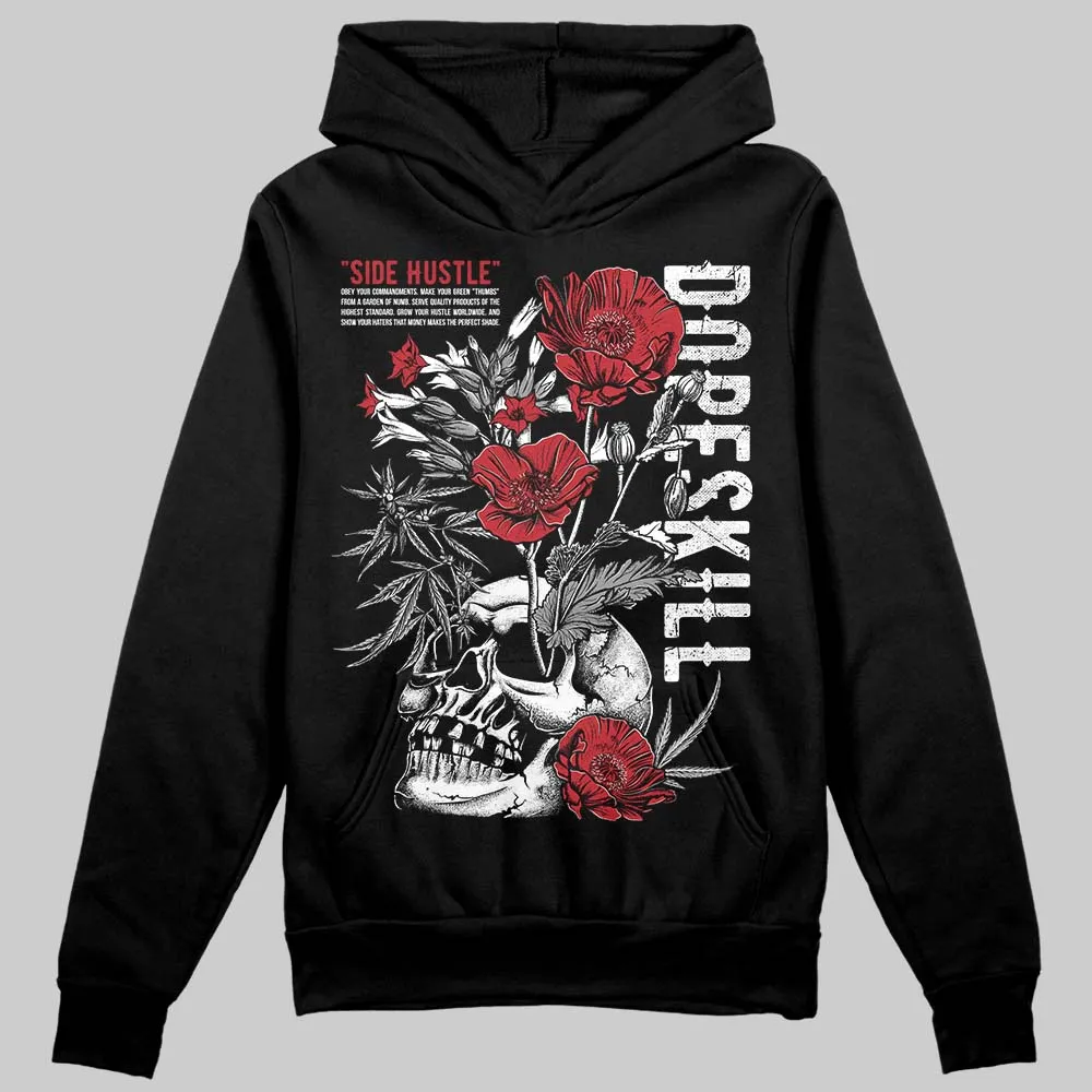 Black Toe 14s DopeSkill Hoodie Sweatshirt Side Hustle Graphic sold by DopeSkill product image thumbnail 2