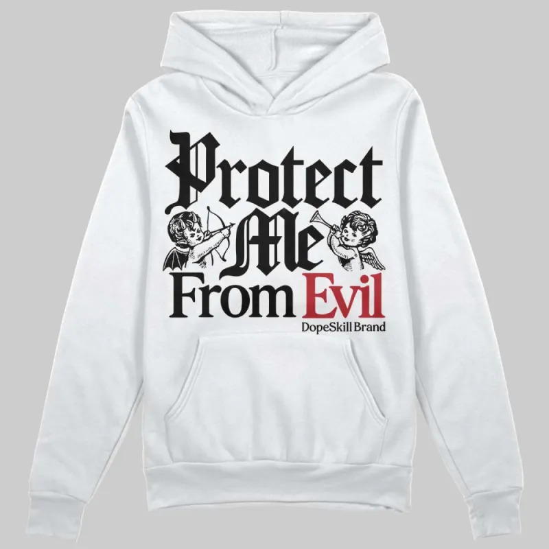 Black Toe 14s DopeSkill Hoodie Sweatshirt Protect Me From Evil Graphic sold by DopeSkill