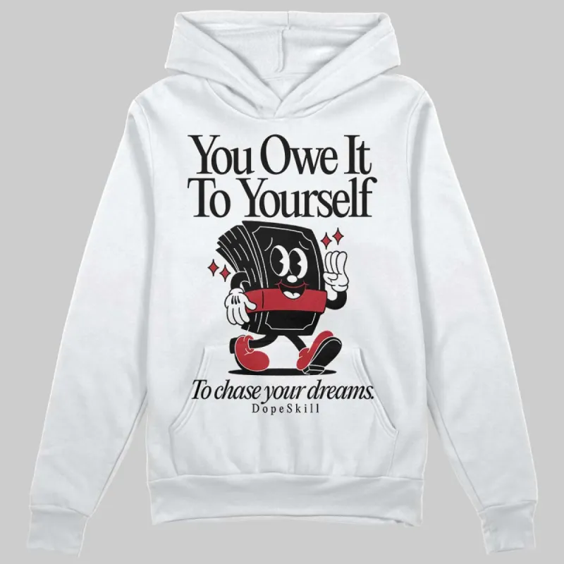 Black Toe 14s DopeSkill Hoodie Sweatshirt Owe It To Yourself Graphic sold by DopeSkill