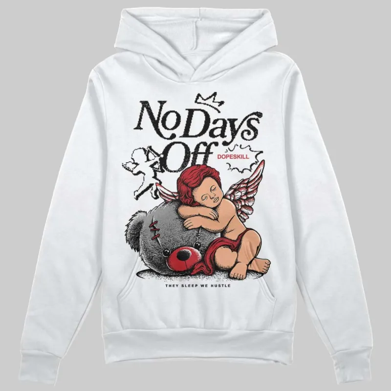 Black Toe 14s DopeSkill Hoodie Sweatshirt New No Days Off Graphic sold by DopeSkill