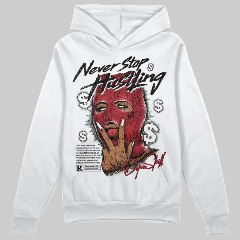 Black Toe 14s DopeSkill Hoodie Sweatshirt Never Stop Hustling Graphic sold by DopeSkill