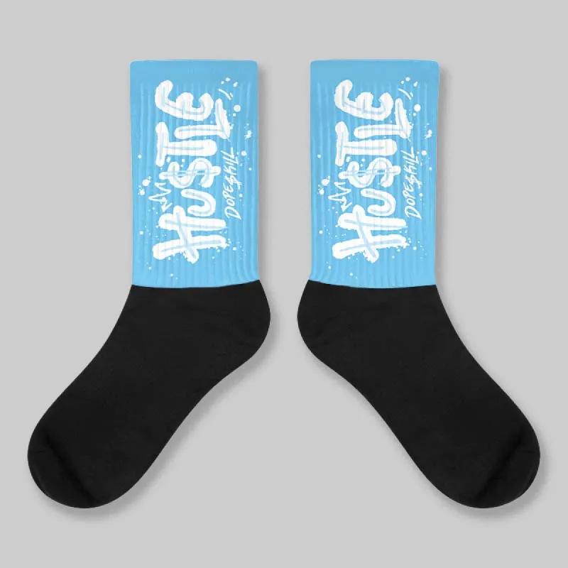 Legend Blue 11s DopeSkill Sublimated Sock Hustle Graphic sold by DopeSkill