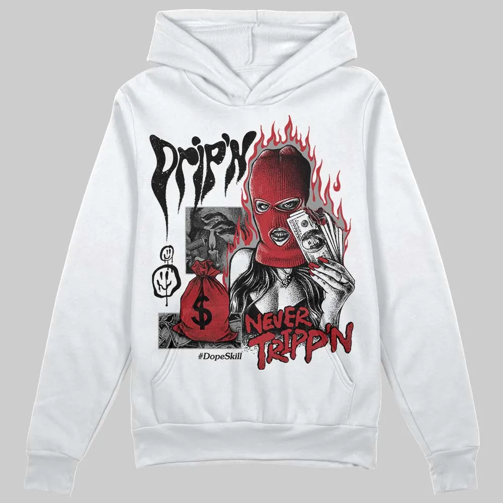 Black Toe 14s DopeSkill Hoodie Sweatshirt Drip'n Never Tripp'n Graphic sold by DopeSkill