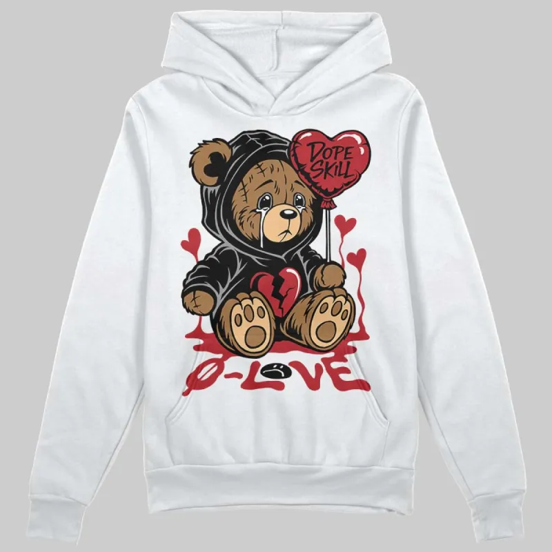 Black Toe 14s DopeSkill Hoodie Sweatshirt Broken Bear Graphic sold by DopeSkill