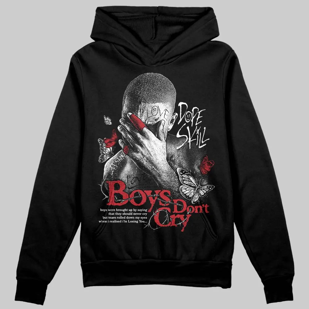 Black Toe 14s DopeSkill Hoodie Sweatshirt Boys Don't Cry Graphic sold by DopeSkill product image thumbnail 2