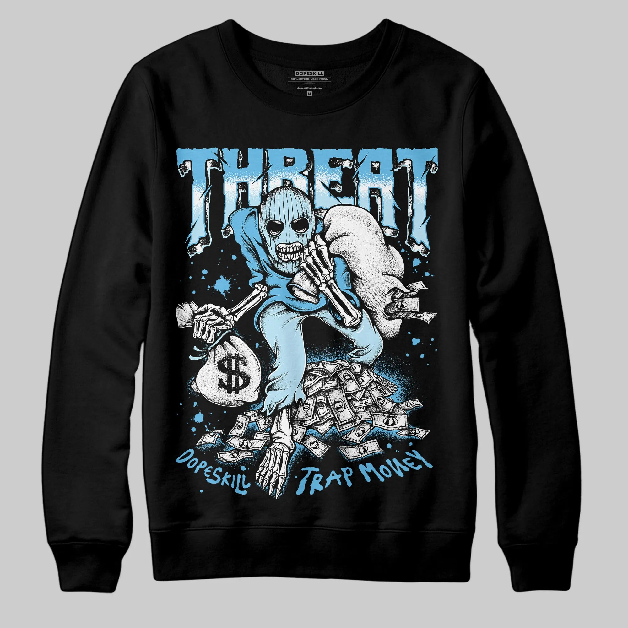 Legend Blue 11s DopeSkill Sweatshirt Threat Graphic sold by DopeSkill product image thumbnail 2