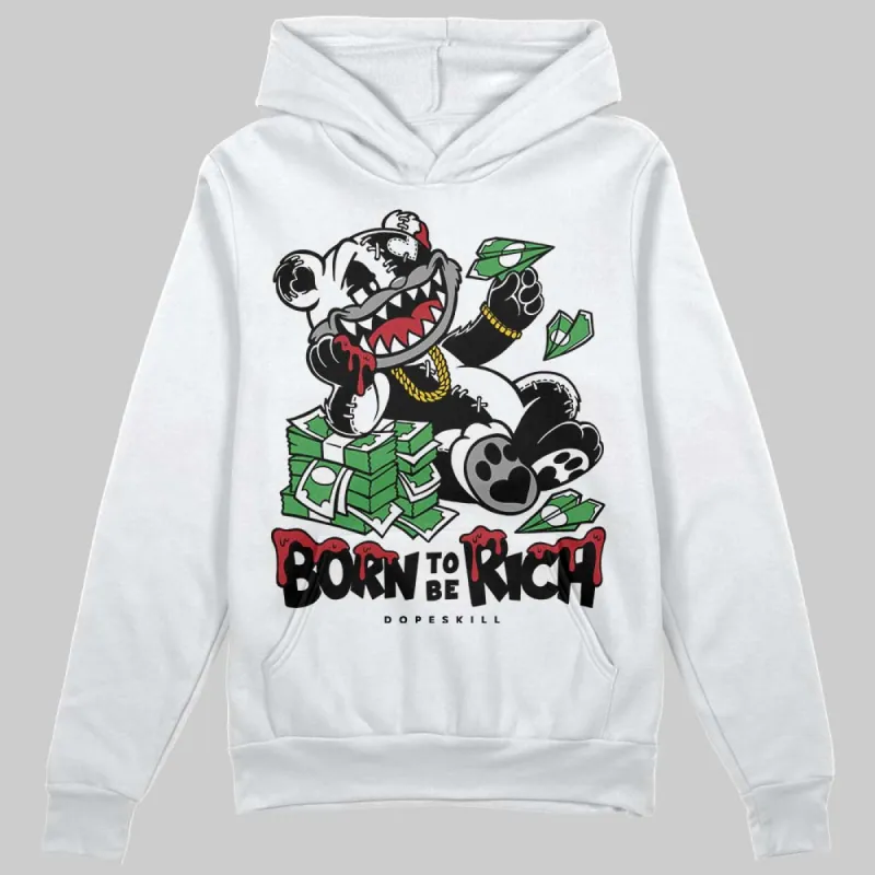 Black Toe 14s DopeSkill Hoodie Sweatshirt Born To Be Rich Graphic sold by DopeSkill